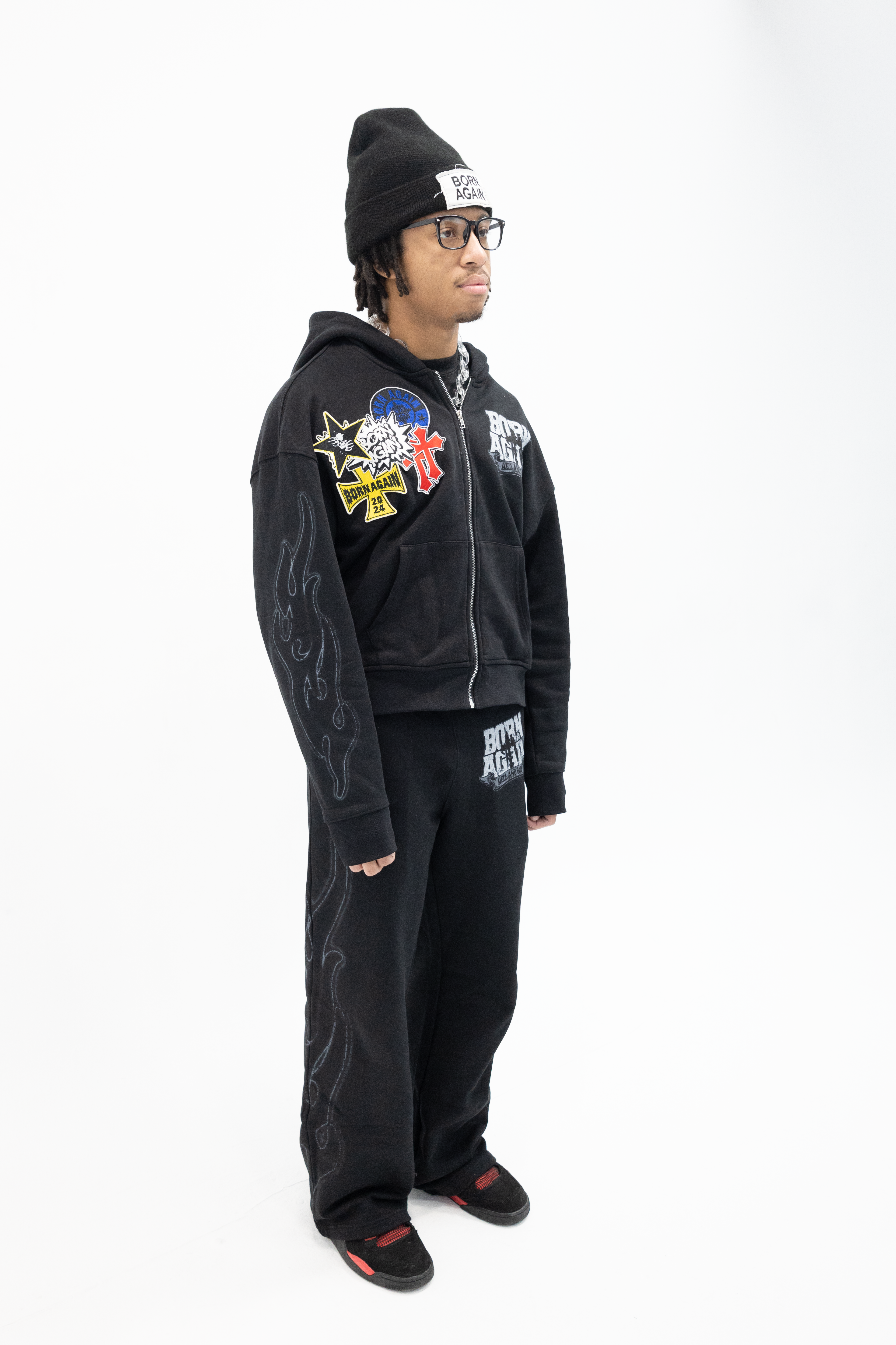 Hell & Back Zip Up (Black)