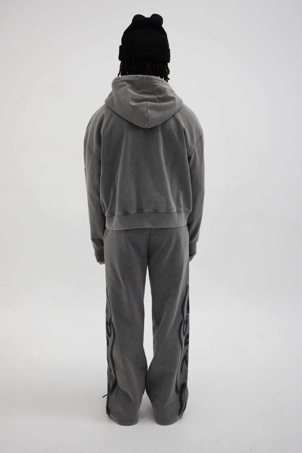 Hell & Back Zip Up (Grey)